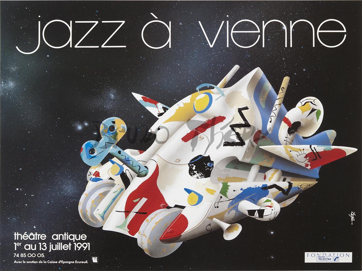 Affiche Jazz à Vienne 1991 – Image 3