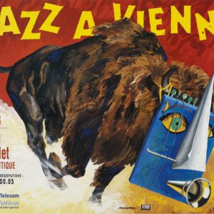 Affiche Jazz à Vienne 1993