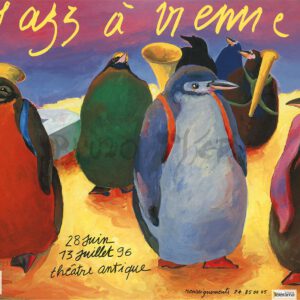 Affiche Jazz à Vienne 1996