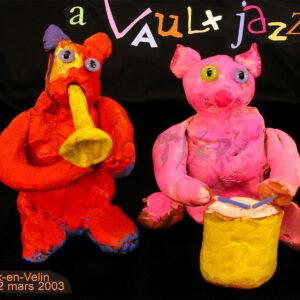 Affiche A Vaulx Jazz 2003 cochon – Image 2
