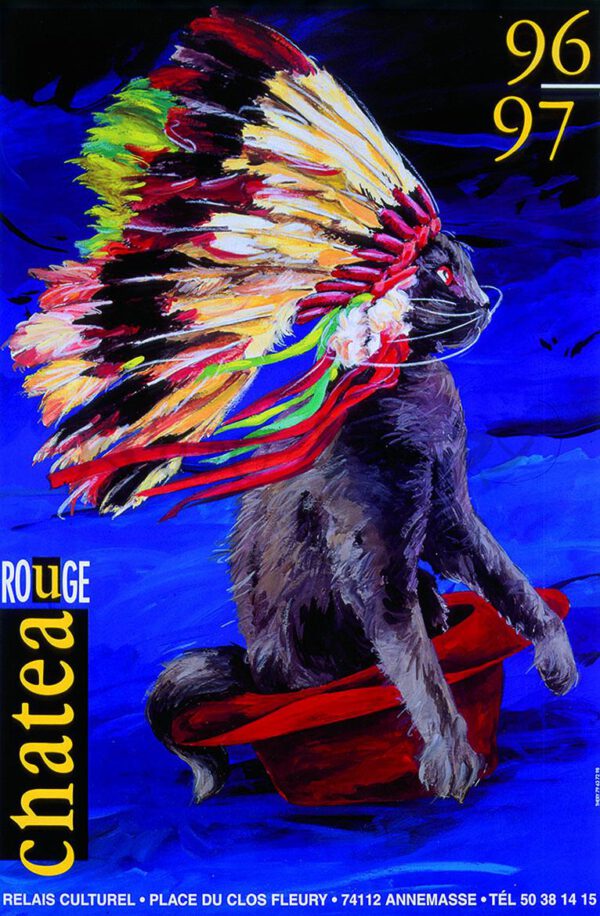 Affiche Château Rouge 1996-97