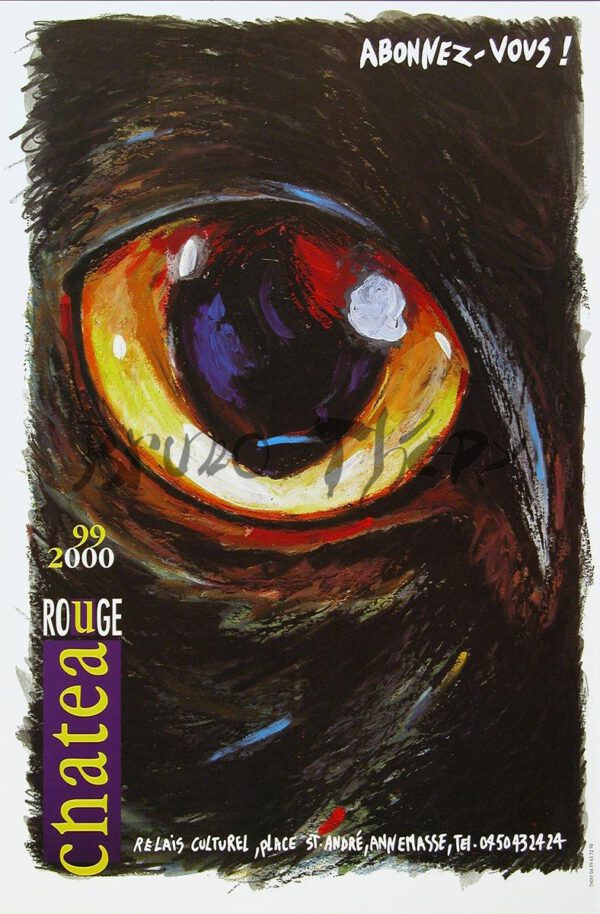 Affiche Château Rouge 1999-2000