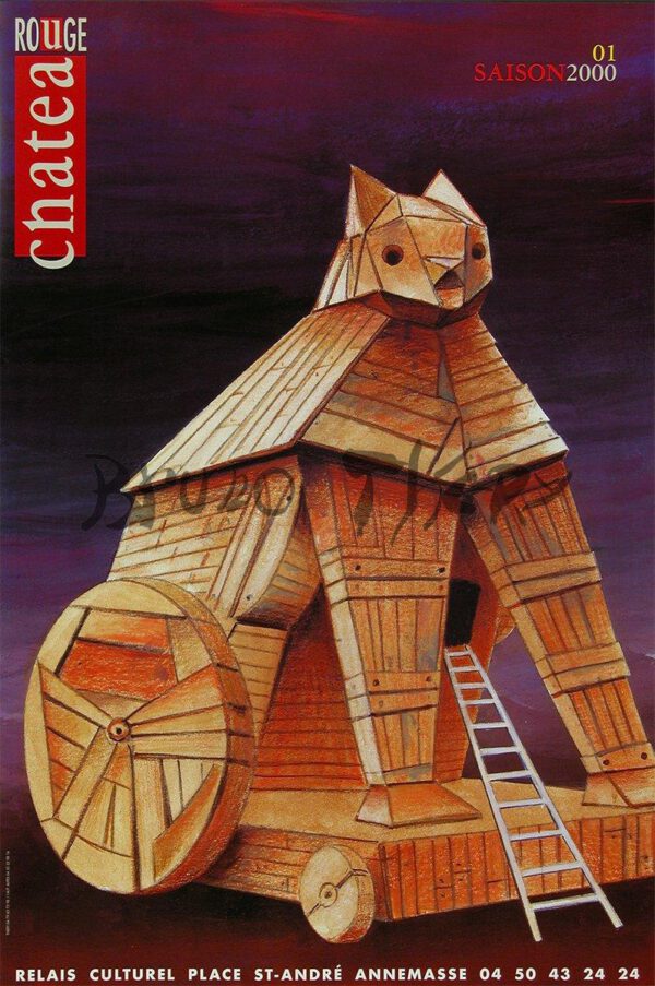 Affiche Château Rouge 2000-01