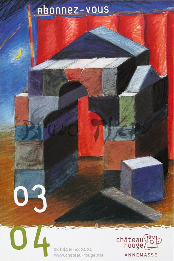 Affiche Château Rouge 2003-04