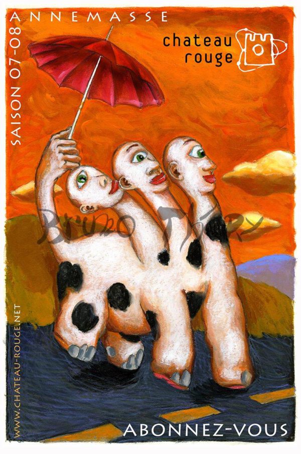 Affiche Château Rouge 2007-08