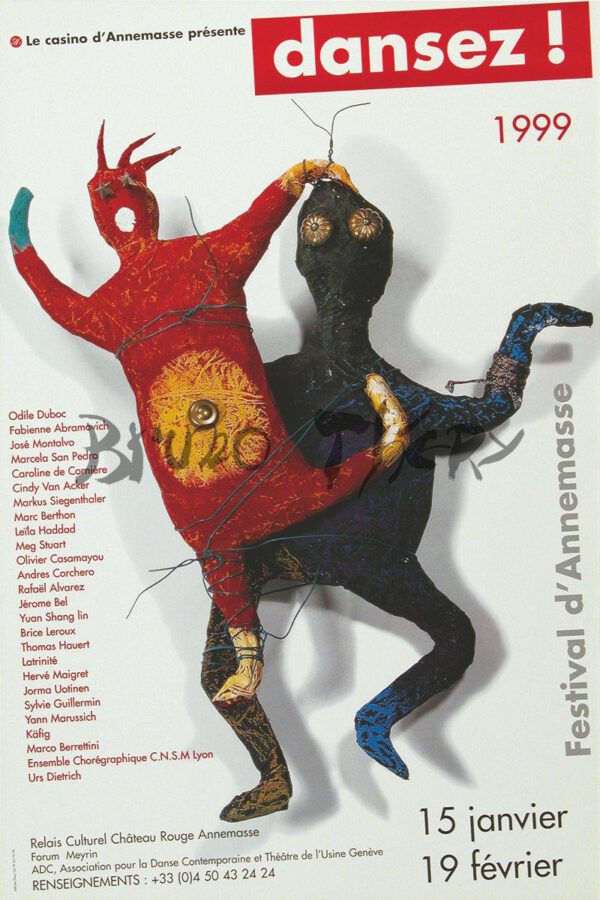 Affiche Dansez 1999