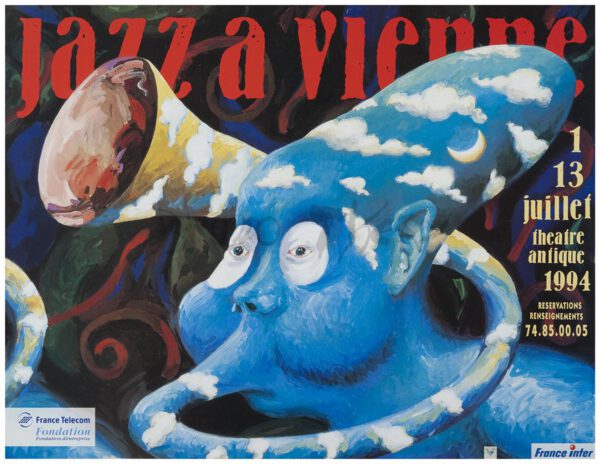 Affiche Jazz à Vienne 1994