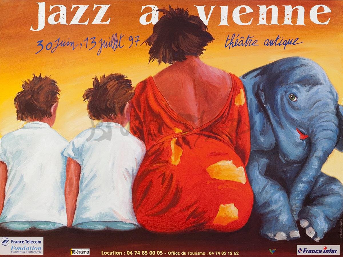 Affiche Jazz à Vienne 1997 – Image 1