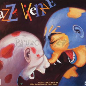 Affiche Jazz à Vienne 1998