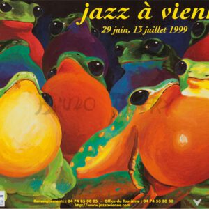 Affiche Jazz à Vienne 1999