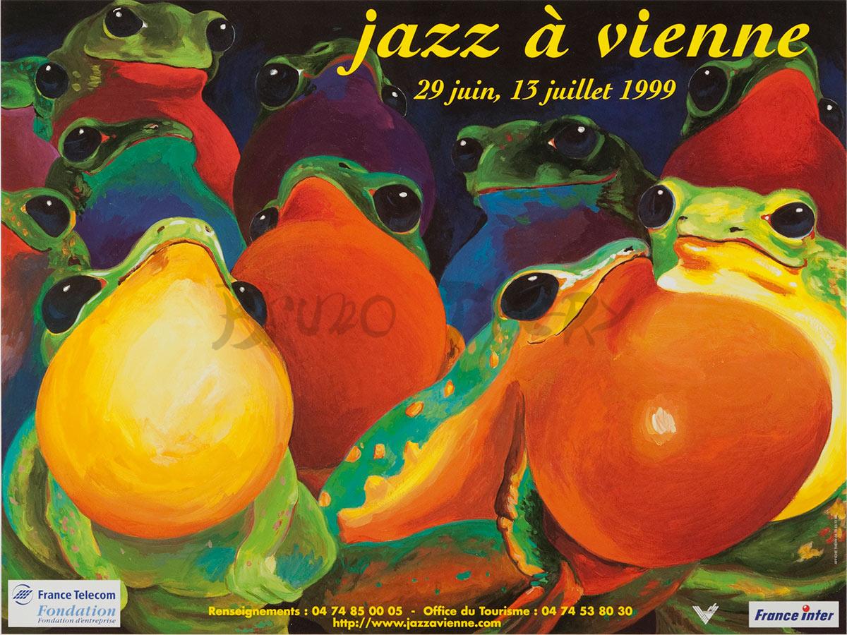 Affiche Jazz à Vienne 1999 – Image 1
