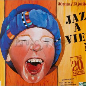 Affiche Jazz à Vienne 2000