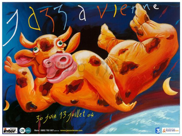 Affiche Jazz à Vienne 2004