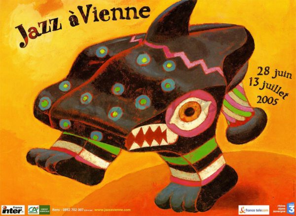 Affiche Jazz à Vienne 2005