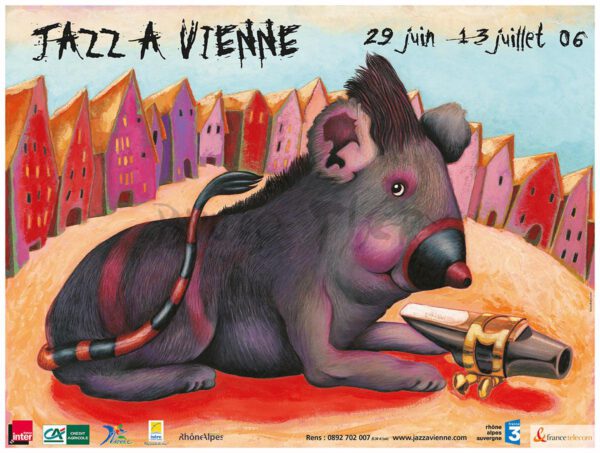 Affiche Jazz à Vienne 2006