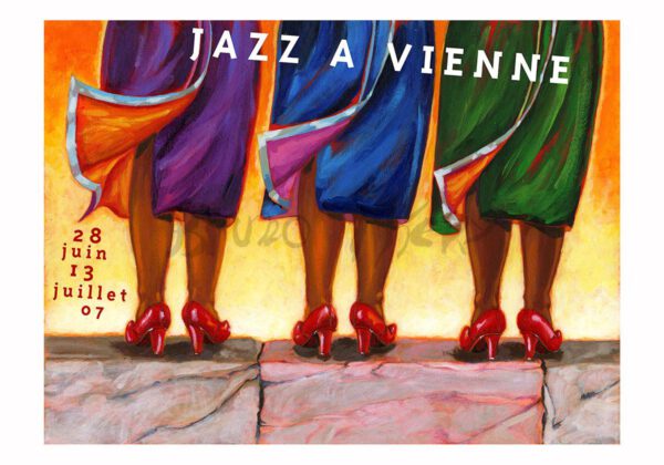 Affiche Jazz à Vienne 2007