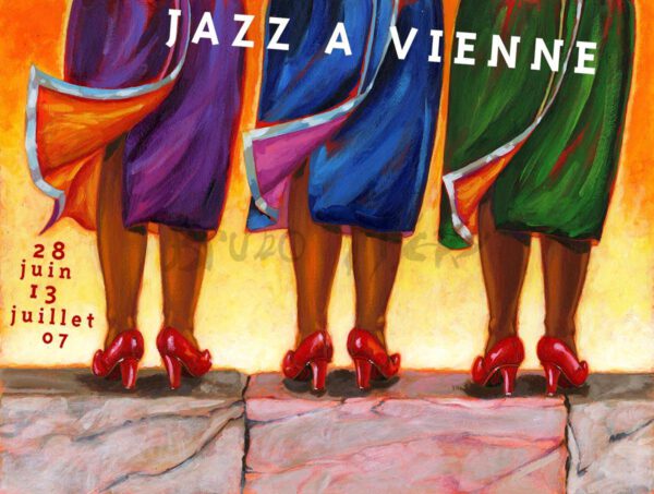 Affiche Jazz à Vienne 2007