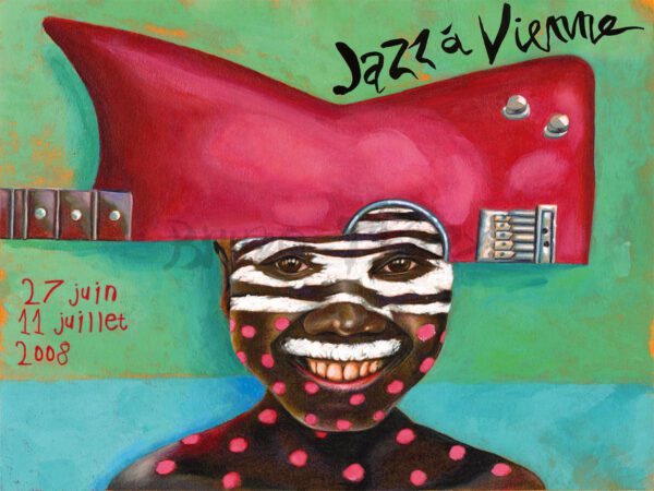 Affiche Jazz à Vienne 2008