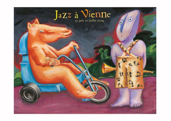 Affiche Jazz à Vienne 2009