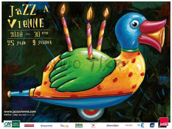 Affiche Jazz à vienne 2010