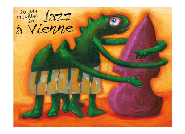 Affiche Jazz à Vienne 2011
