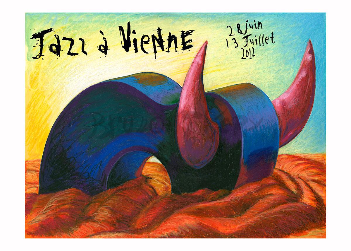 Affiche Jazz à Vienne 2012 – Image 2