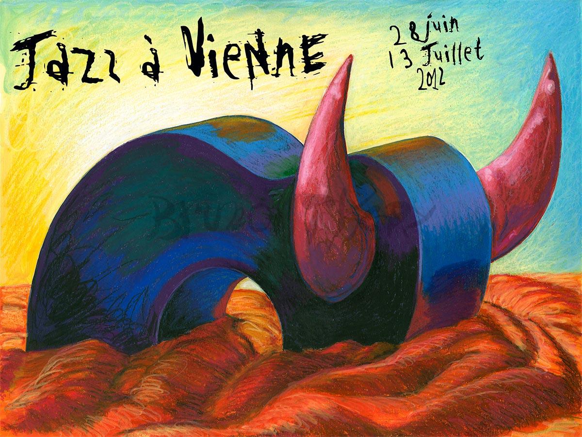 Affiche Jazz à Vienne 2012 – Image 1