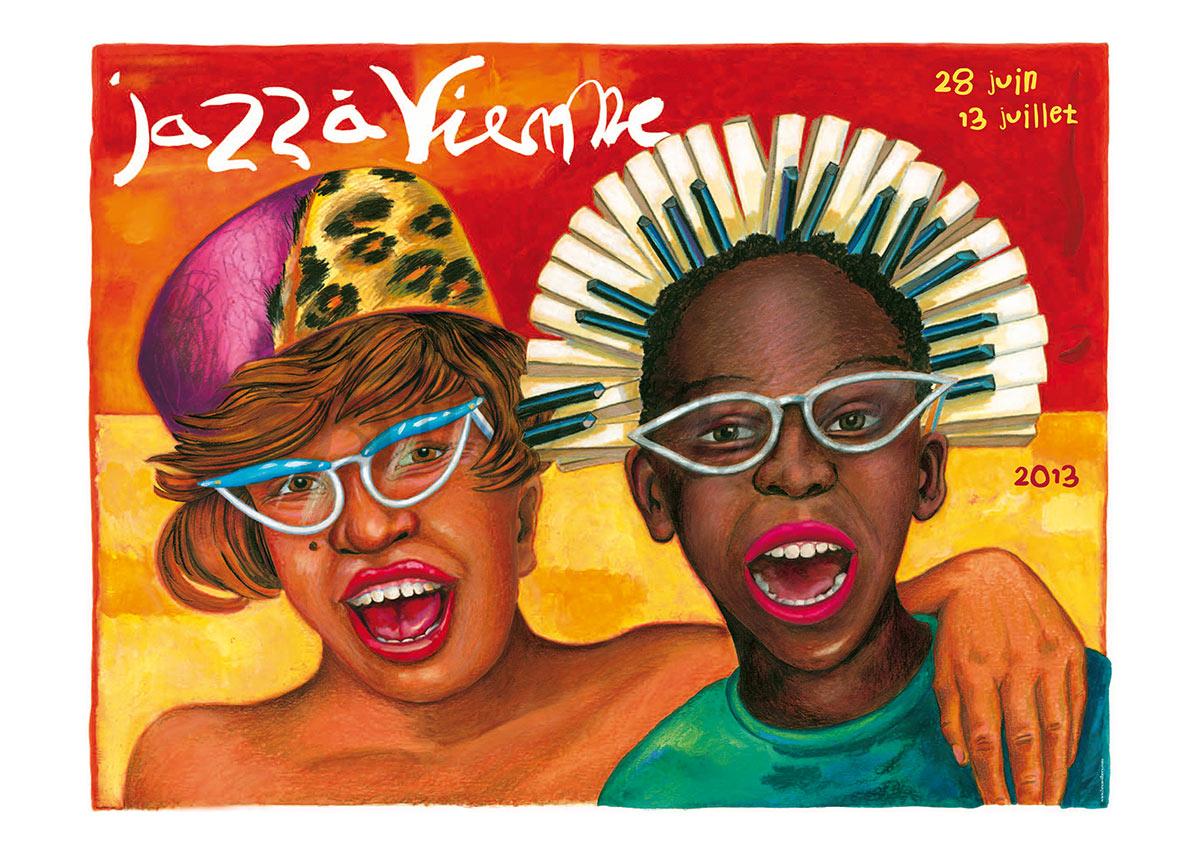 Affiche Jazz à Vienne 2013 – Image 2