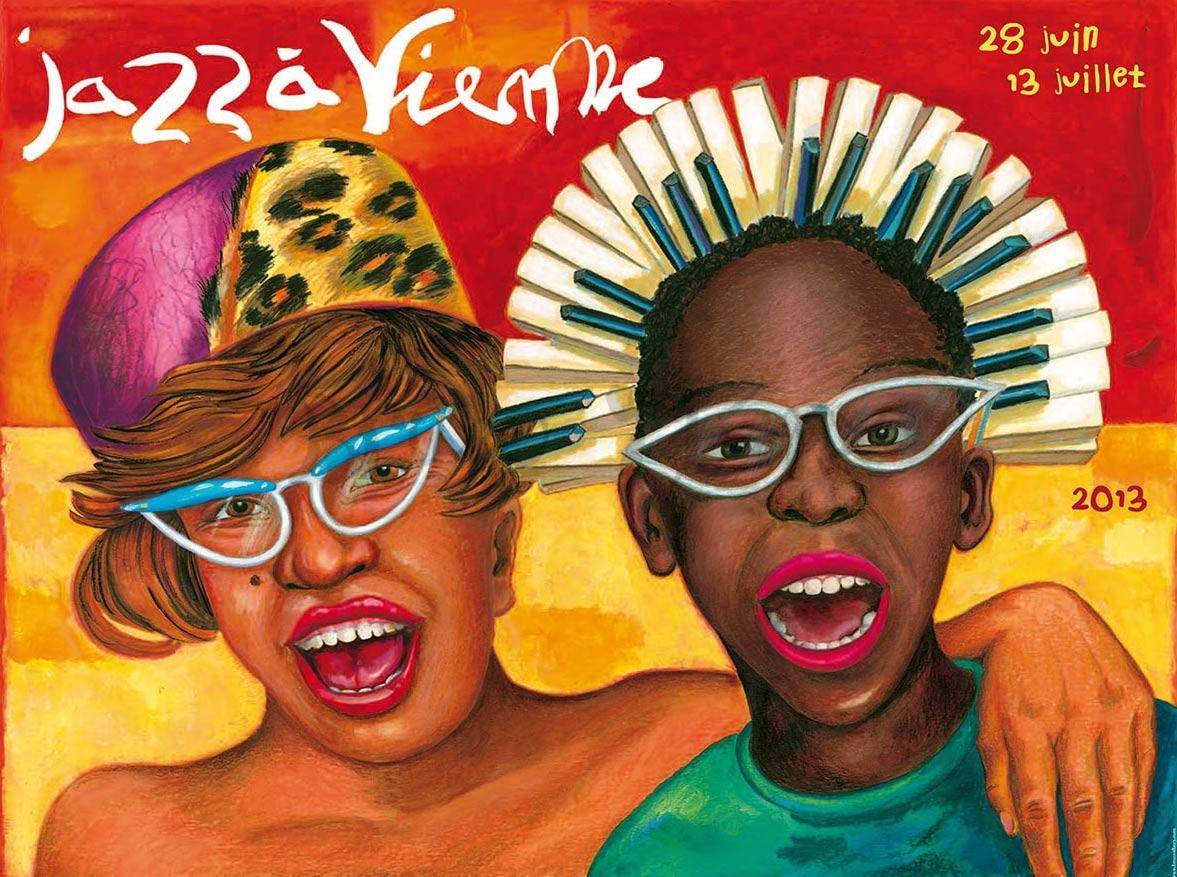 Affiche Jazz à Vienne 2013 – Image 1