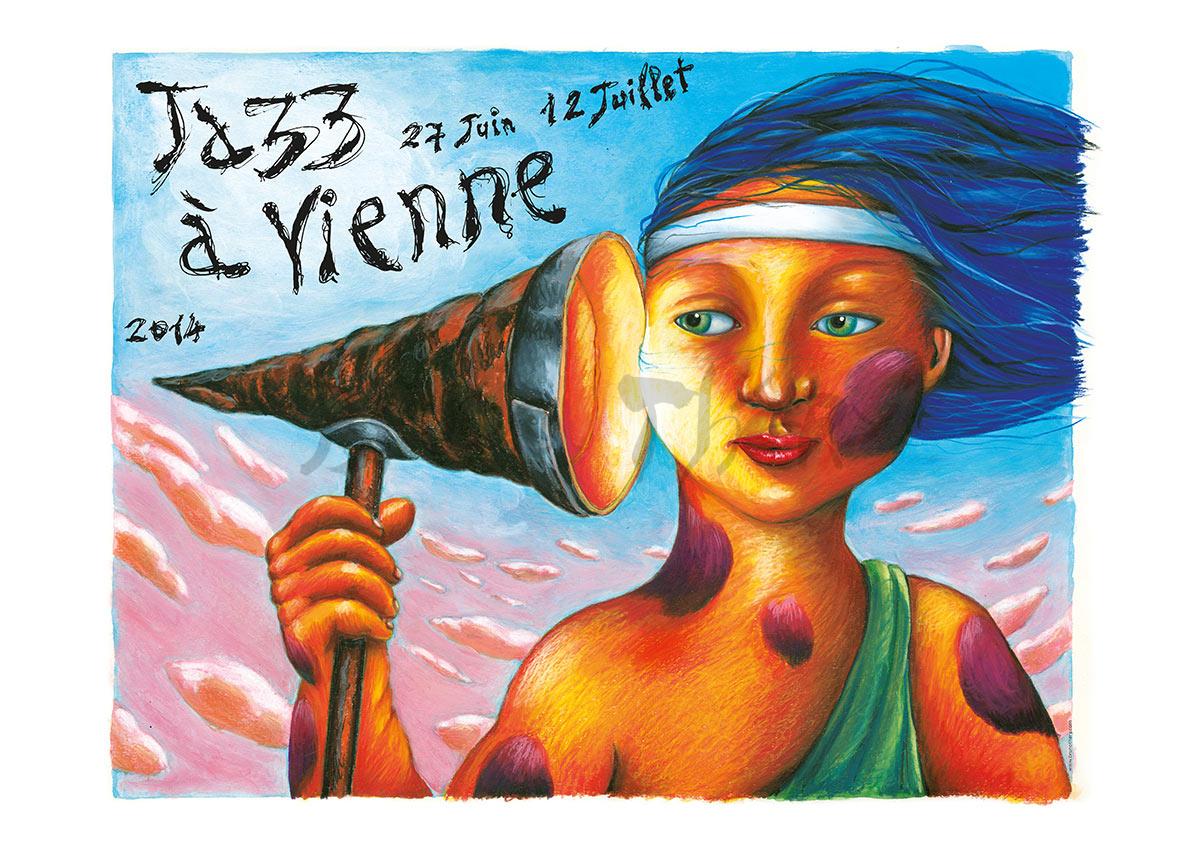 Affiche Jazz à Vienne 2014 – Image 2
