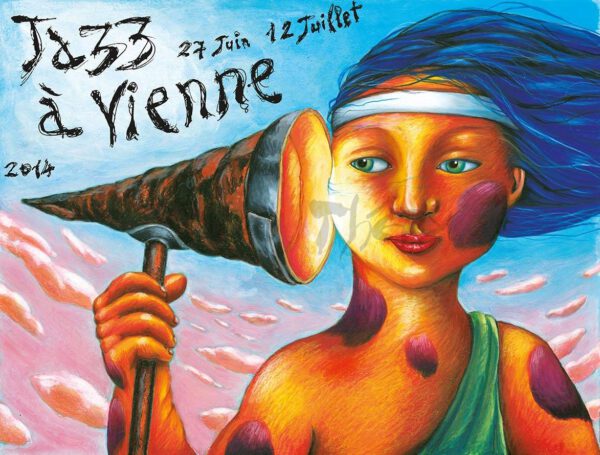 Affiche Jazz à Vienne 2014