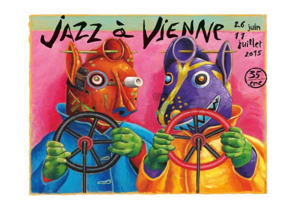 Affiche Jazz à Vienne 2015