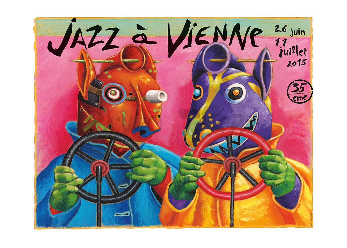 Affiche Jazz à Vienne 2015 – Image 2