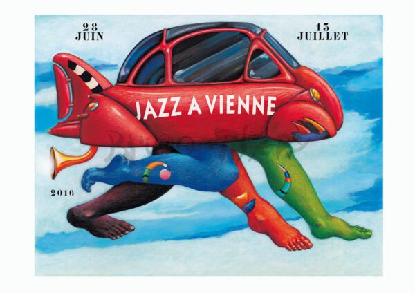 Affiche Jazz à Vienne 2016