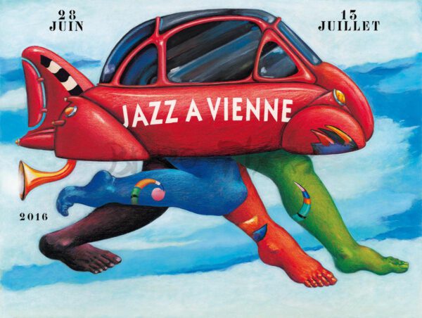 Affiche Jazz à Vienne 2016