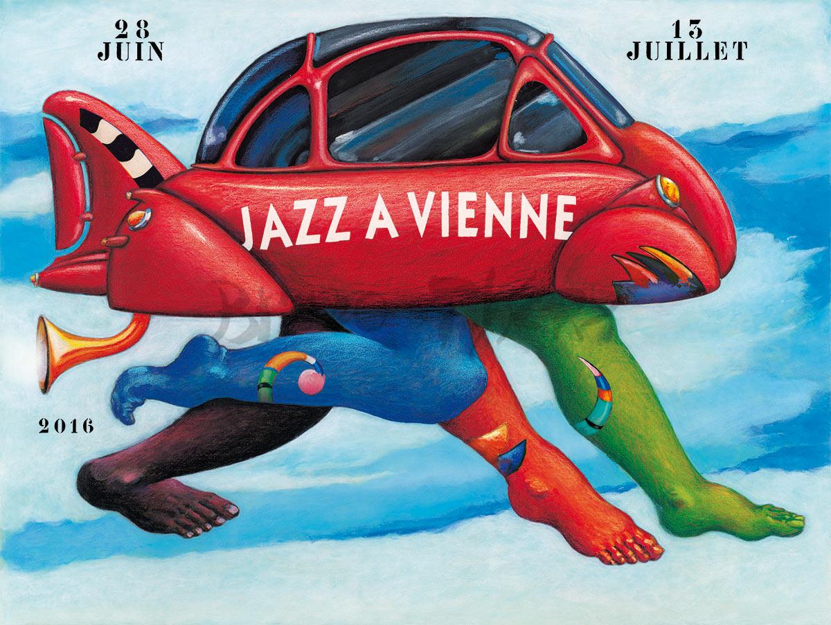 Affiche Jazz à Vienne 2016 – Image 1
