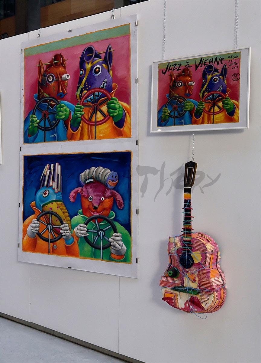 Affiche Jazz à Vienne 2015 – Image 3