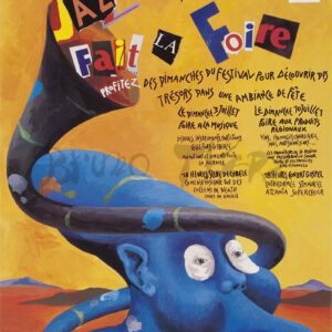 Affiche Jazz à Vienne Fait la Foire 1994