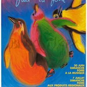 Affiche Jazz à Vienne Fait la Foire 1996 – Image 2