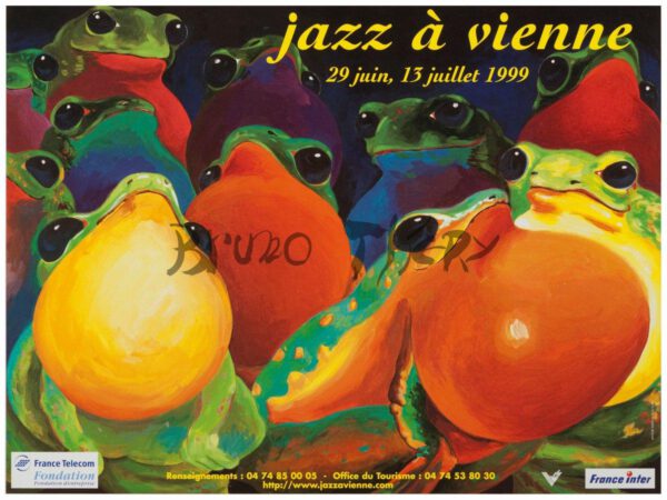 Affiche Jazz à Vienne 1999