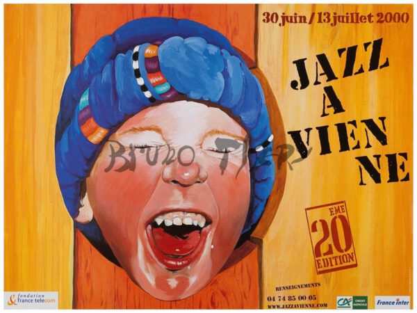 Affiche Jazz à Vienne 2000