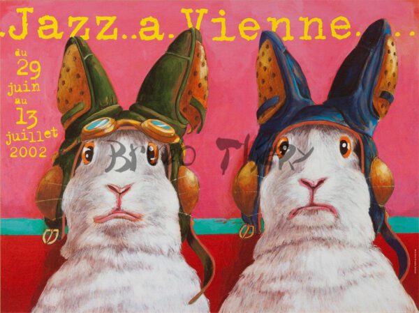 Affiche Jazz à Vienne 2002