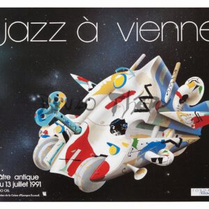 Affiche Jazz à Vienne 1991 – Image 2