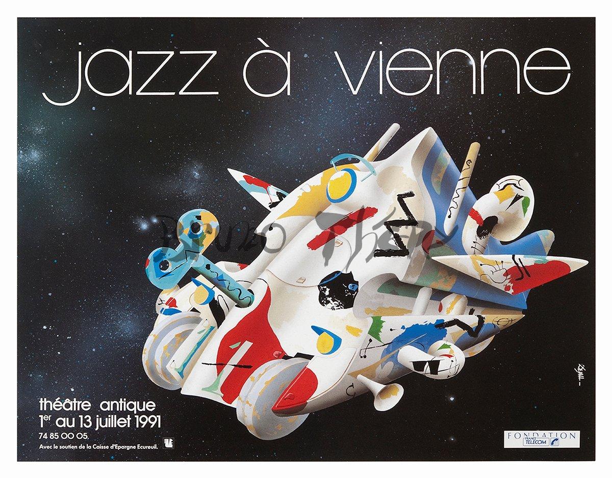 Affiche Jazz à Vienne 1991 – Image 2