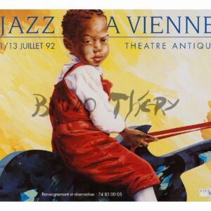 Affiche Jazz à Vienne 1992 – Image 2