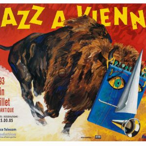 Affiche Jazz à Vienne 1993 – Image 2