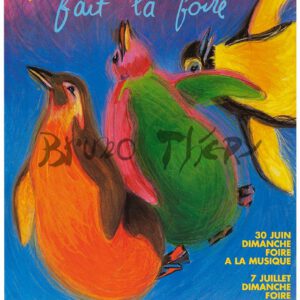 Affiche Jazz à Vienne Fait la Foire 1996 – Image 3