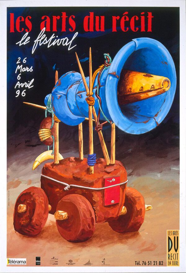 les Arts du Récit en Isère 1996 Affiche