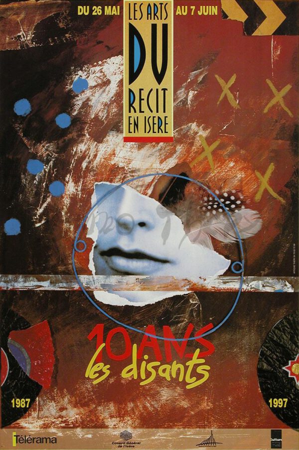 Les Arts du Récit en Isère 1997 Affiche