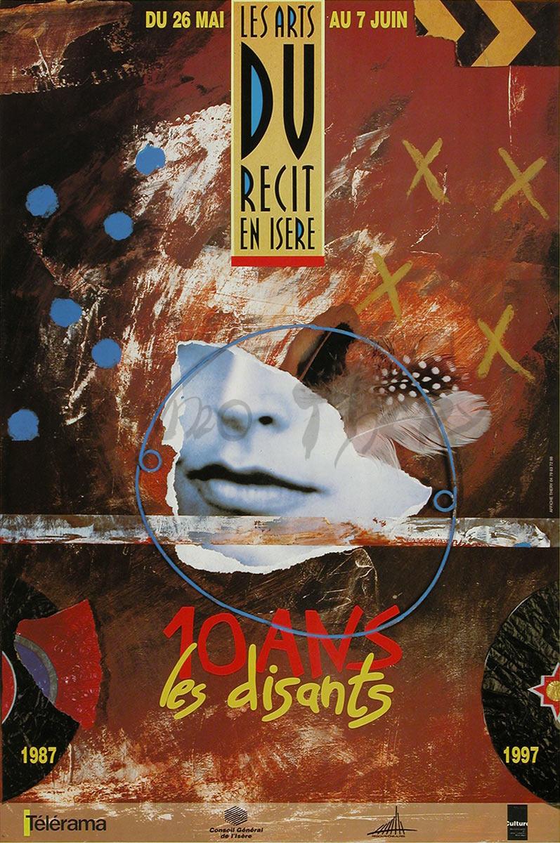 Les Arts du Récit en Isère 1997 Affiche – Image 1